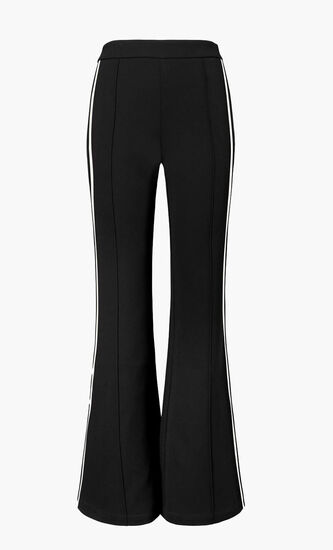 TORY SPORT SIDE-STRIPED CREPE PANT
