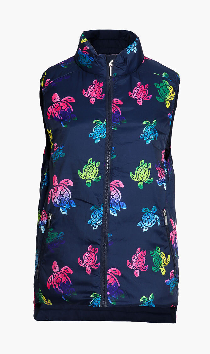 Reversible Unisex Sleeveless Jacket