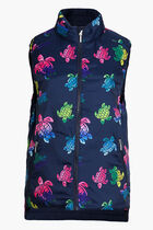 Reversible Unisex Sleeveless Jacket