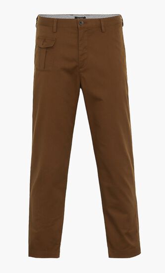 Tapered Cropped Trouser