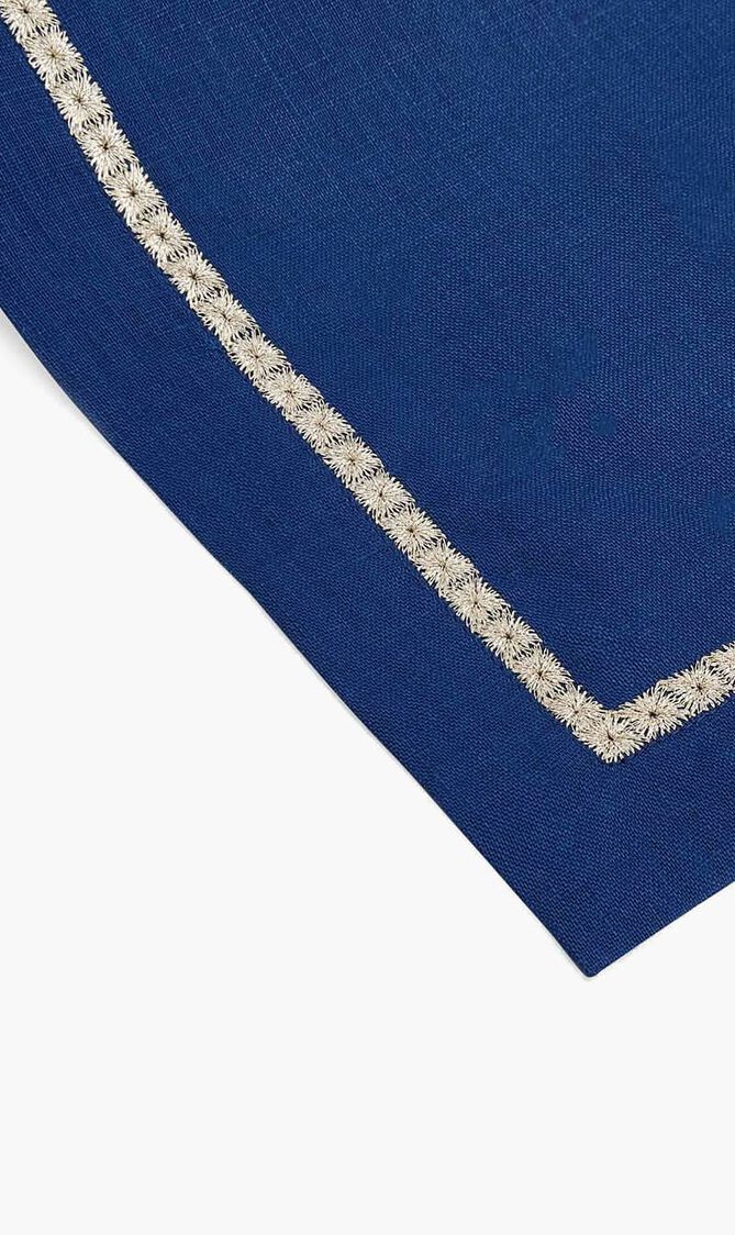 Rosely Placemat Blue Set Of 6