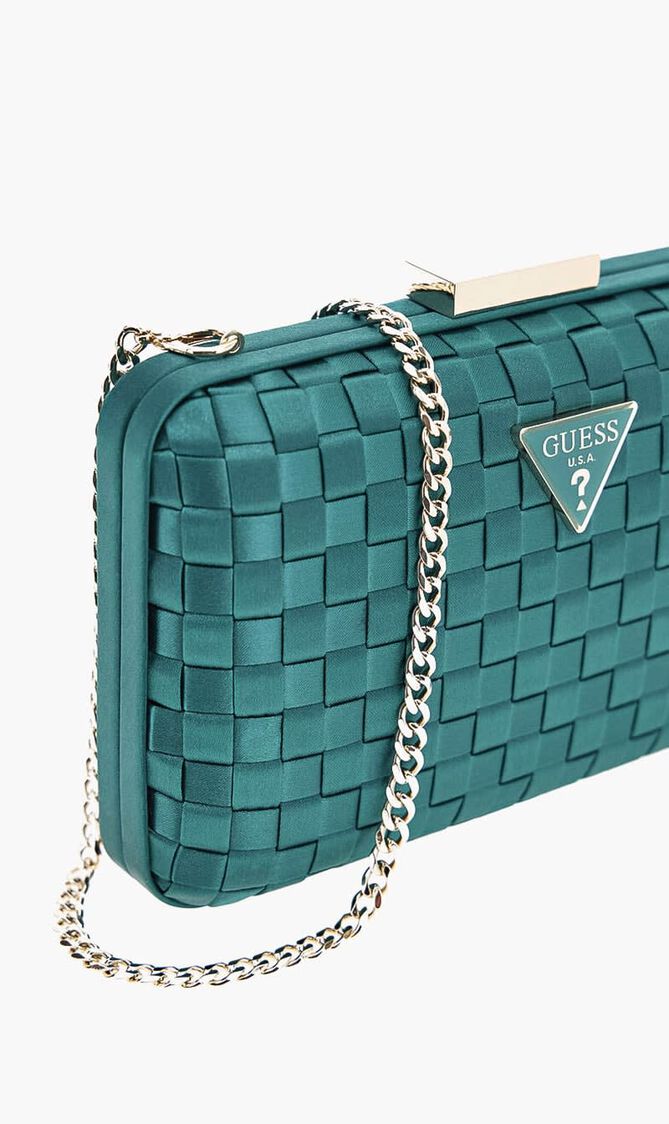 Twiller Woven Clutch