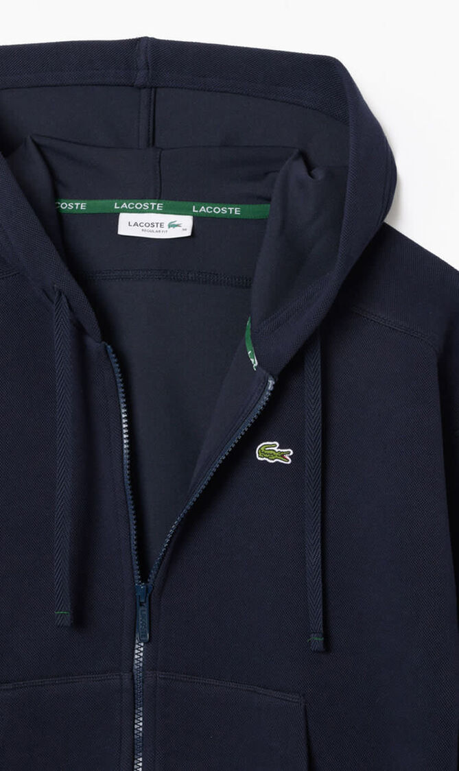 Double Face Pique Hoodie