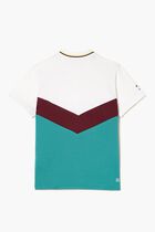 SHORT SLEEVED RIBBED COLLAR SHIRT