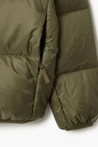 Short Water-Repellent Hooded Puffed Jacket Short Water-Repellent Hooded Puffed Jacket
