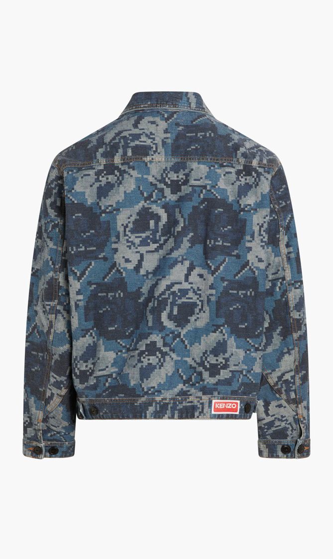 KENZO PIXEL DENIM JACKET