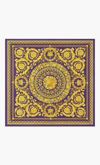 FOULARD 90X90 SILK TWILL BIO BAROCCO PRINT