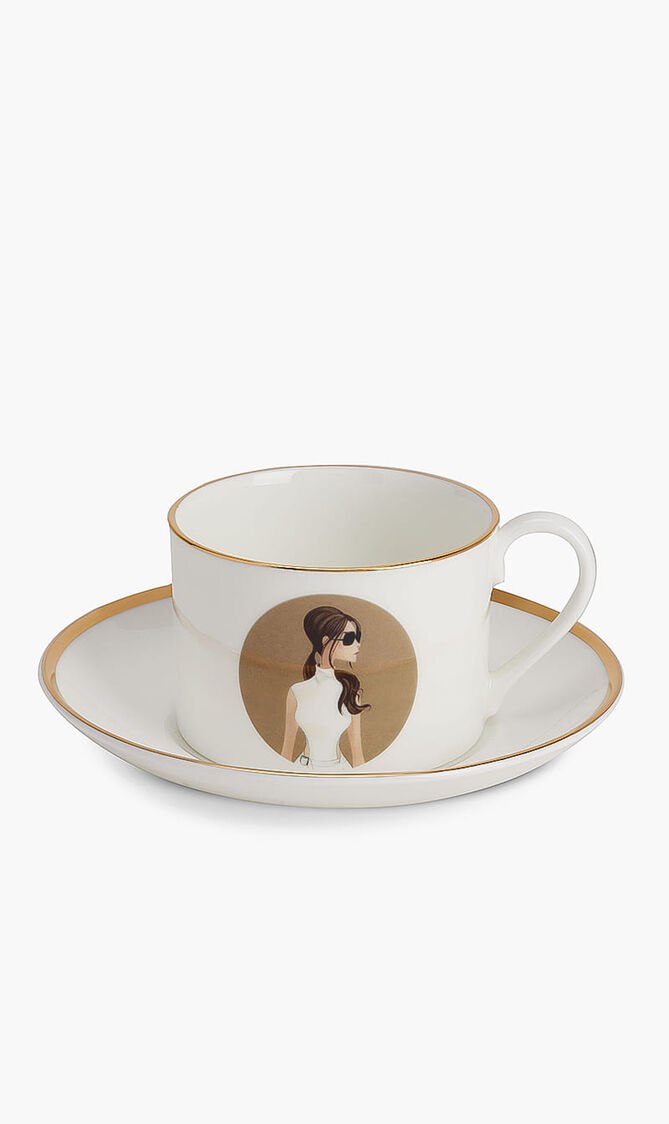 Victoria Tea Cup & Saucer