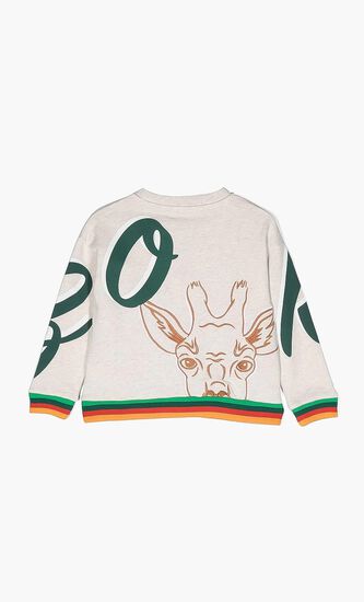 Animal Printed Sweatshirt