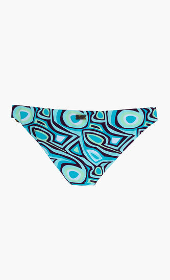 Abstract Printed Bikini Bottom