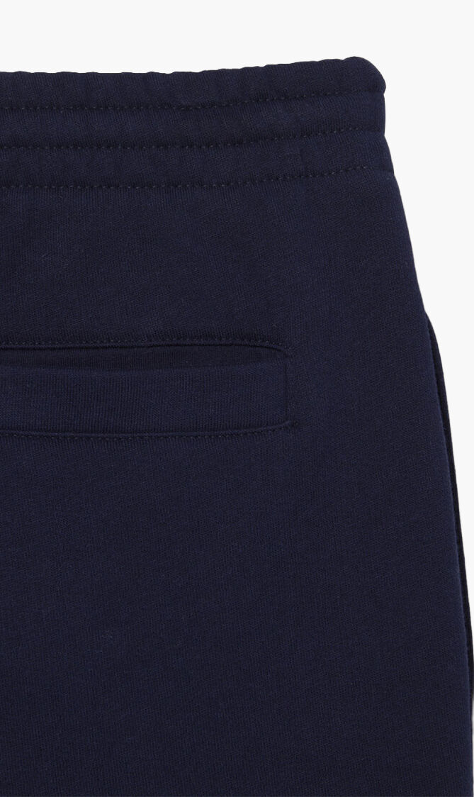 Organic Brushed Cotton Fleece Jogger Shorts