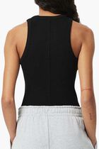 Slim Fit Ribbed Cotton Tank Top