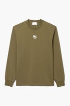 Long Sleeved بطبعة تيشيرت