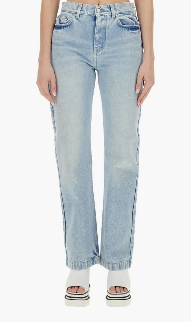Straight-leg Slim-cut Jeans