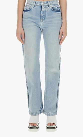 Straight-leg Slim-cut Jeans