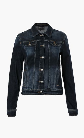 Stretch Denim Jacket