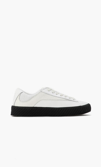Rodina Black on White Sneakers