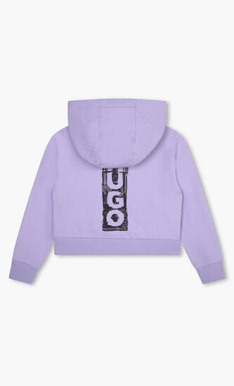 Cotton Zip Up Hoodie