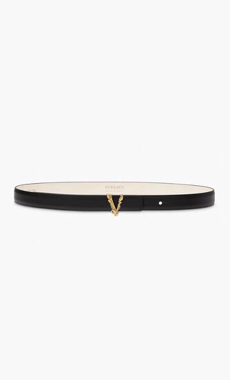 V Logo Belt