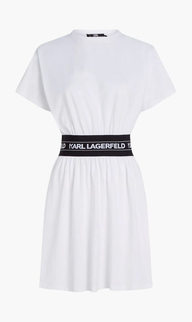 Logo Tape T-shirt Dress