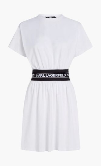 Logo Tape T-shirt Dress