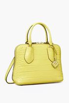 Mini Embossed Swing Satchel