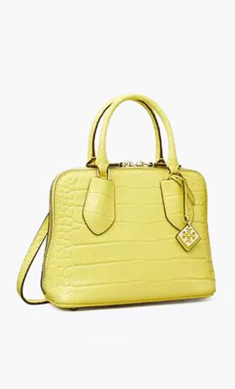 Mini Embossed Swing Satchel