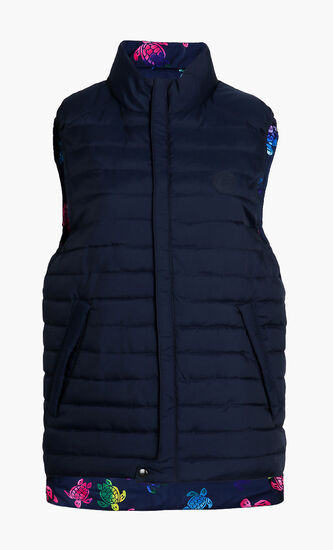 Reversible Unisex Sleeveless Jacket