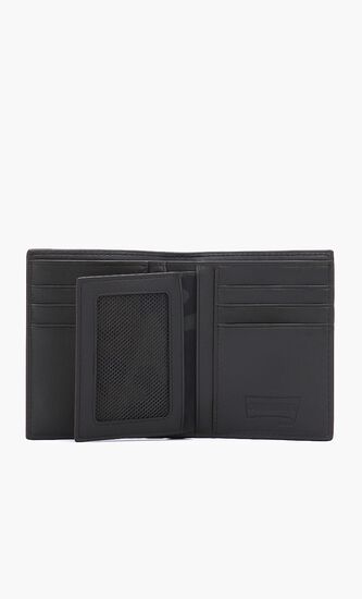 Embossed Logo Bi-Fold Wallet