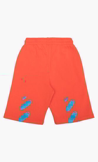 BALLOONS SWEATSHORT RED BLUE