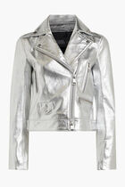 LEATHER BIKER JACKET