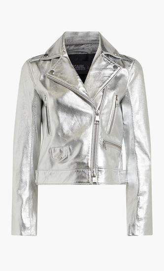 LEATHER BIKER JACKET