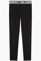 Logo-Waistband Leggings