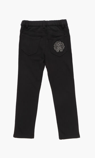 Embroidered Logo Pants