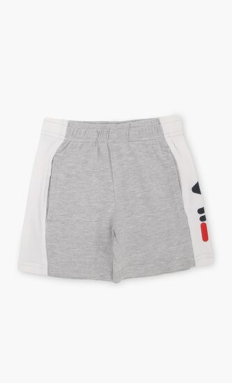 Panelled Short with Logo