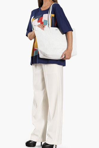Perforated Large Shopping Bag