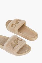 Shearling Slides