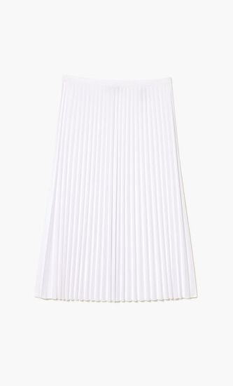 Elasticised Waist Pleated Skirt