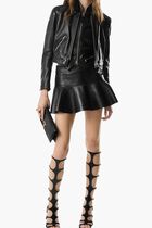 Shiny Leather Waistcoat