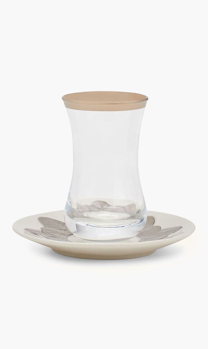 VLI PEAOCOK ORIENTAL COFFEE BIG WHITE PLATINUM