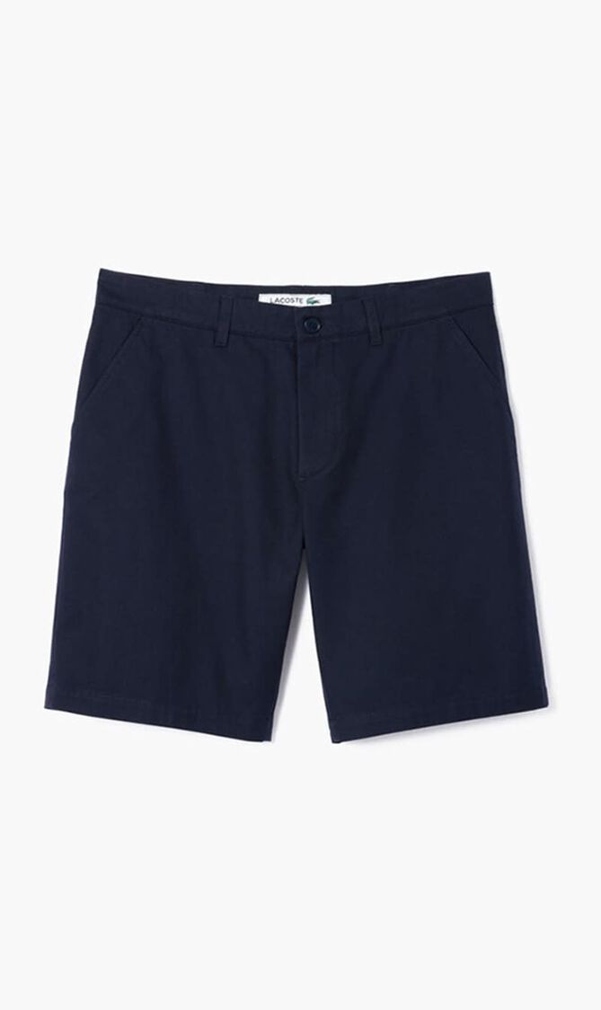 Cotton Gabardine Chino Bermuda Shorts