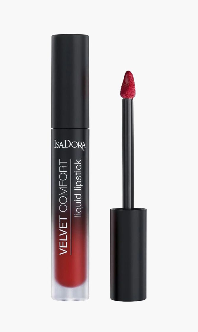 Isadora Velvet Comfort Liquid Lipstick Ravish Red
