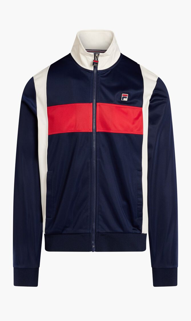 ANDRE COLOUR BLOCKED TRACK JACKET