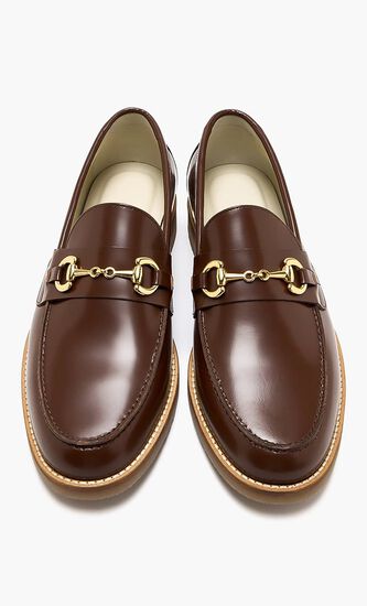 Wilde Chestnut Bit Penny Loafer