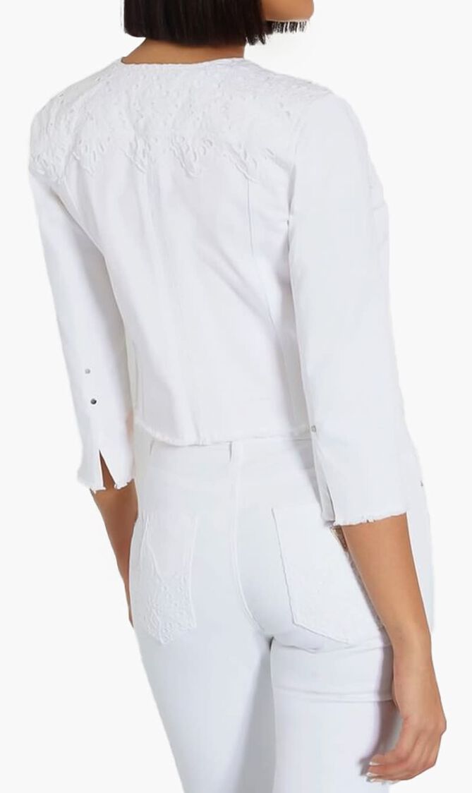 Embroidered Denim Jacket