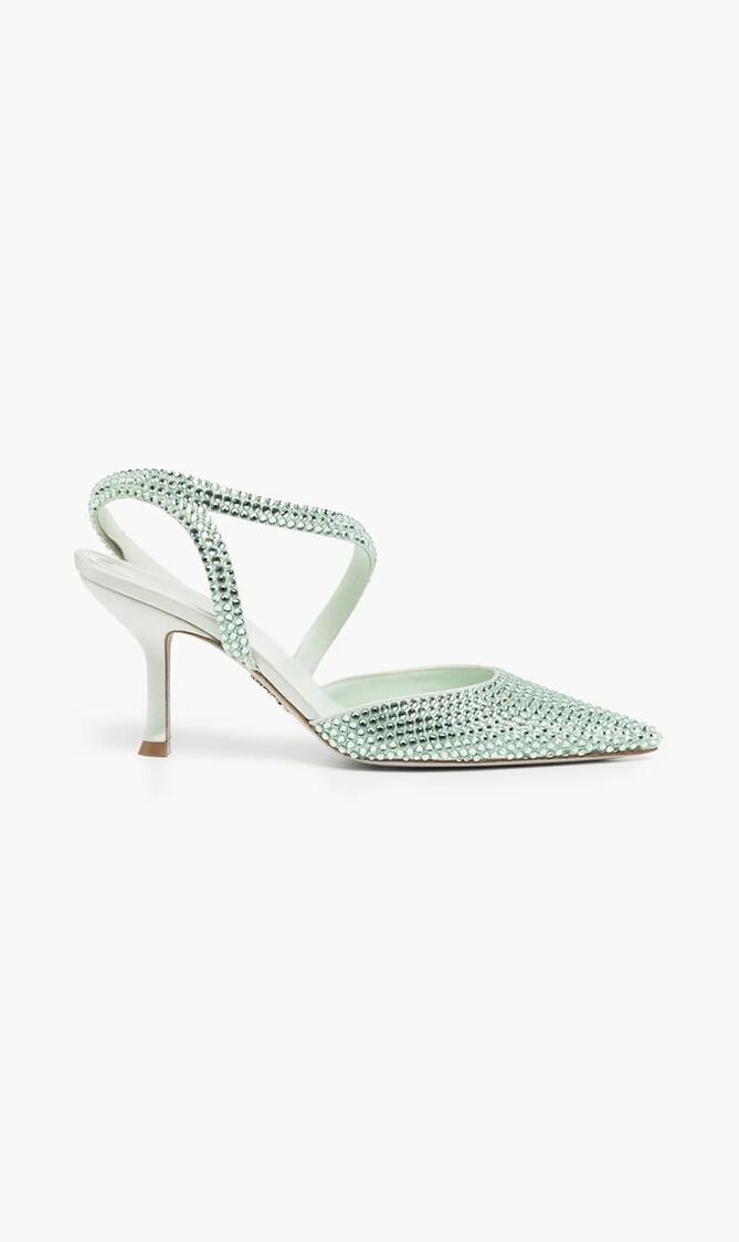 Crystal Embellished Pumps