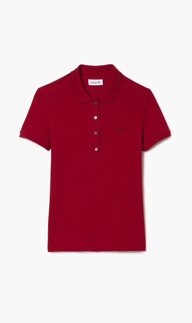 L.12.D Slim Fit Stretch Petit Pique Polo Shirt