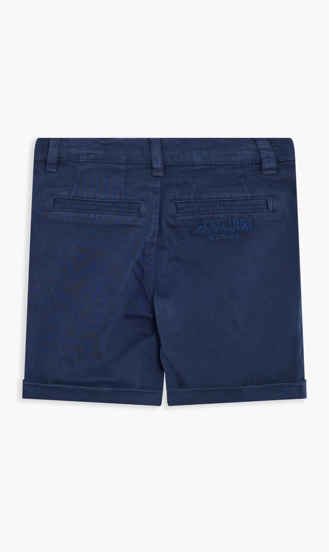 Organic Stretch Sateen Shorts