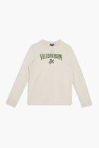 GEROME TEE SHIRT CR24 TURTLCAMO LOGO OFF WHITE