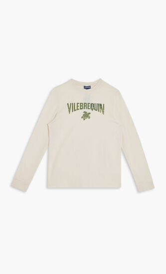 GEROME TEE SHIRT CR24 TURTLCAMO LOGO OFF WHITE